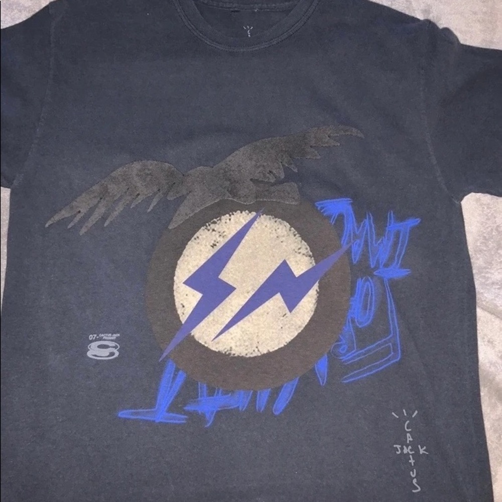 Travis Scott cactus jack for fragment tshirt